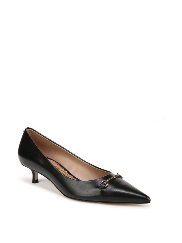 FACADE4582 Regular Fit Kaya Kitten Heel Black Shoes - Image 3
